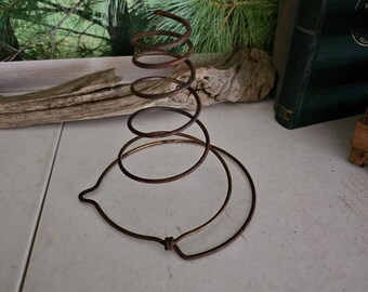One 1 Primitive Rusty Bed Spring Coil Rustic Country - Etsy