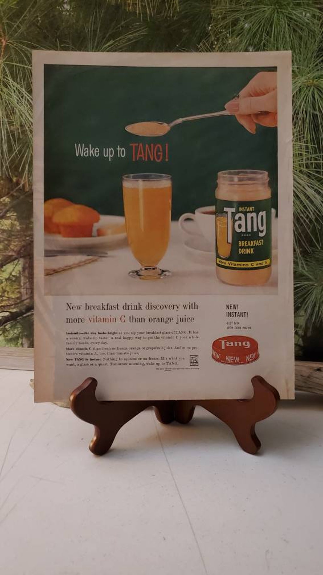 1950's TANG Instant Breakfast Drink Magazine Print Life Etsy