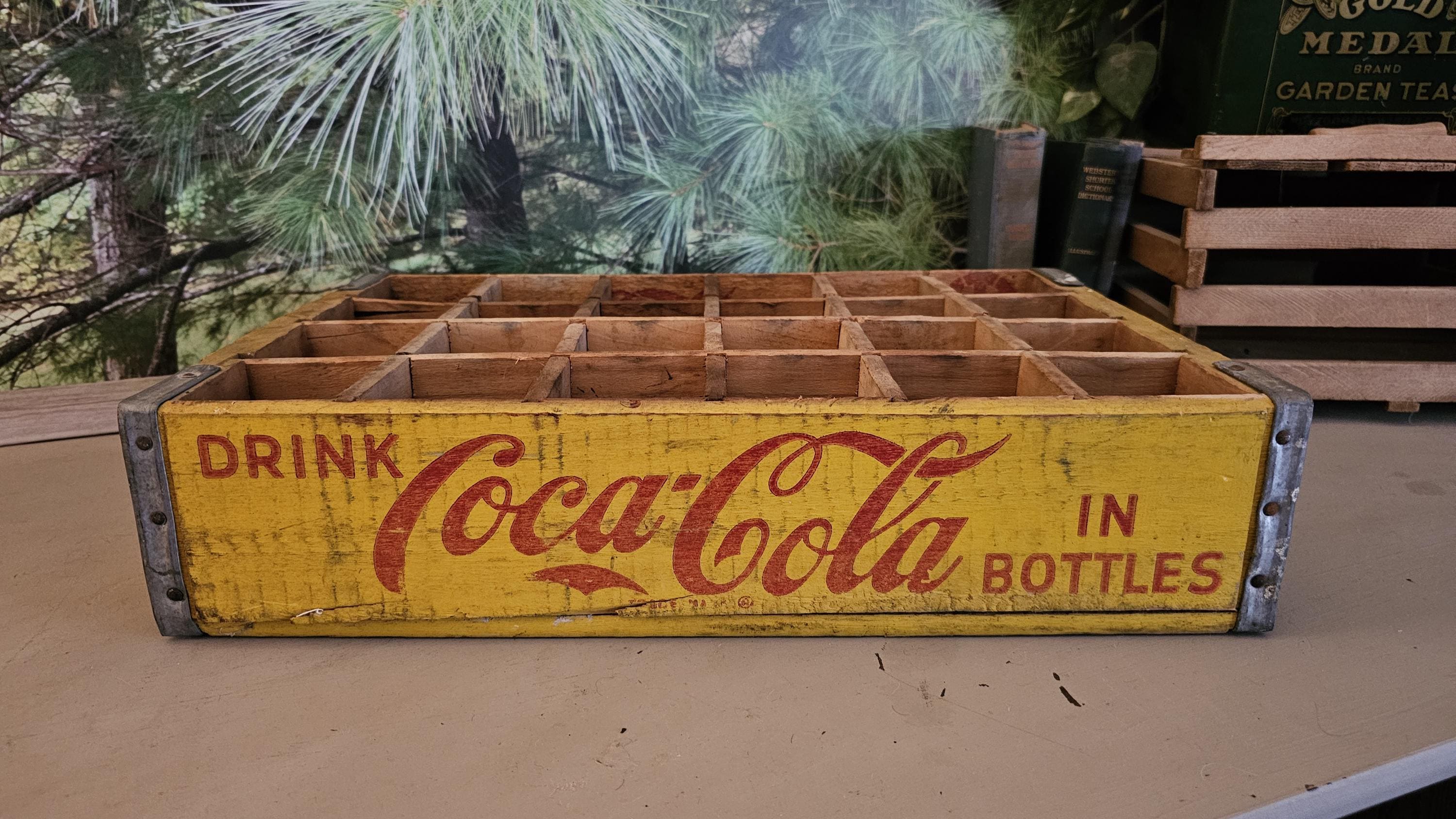 24 Bottle Coke Crate - Etsy