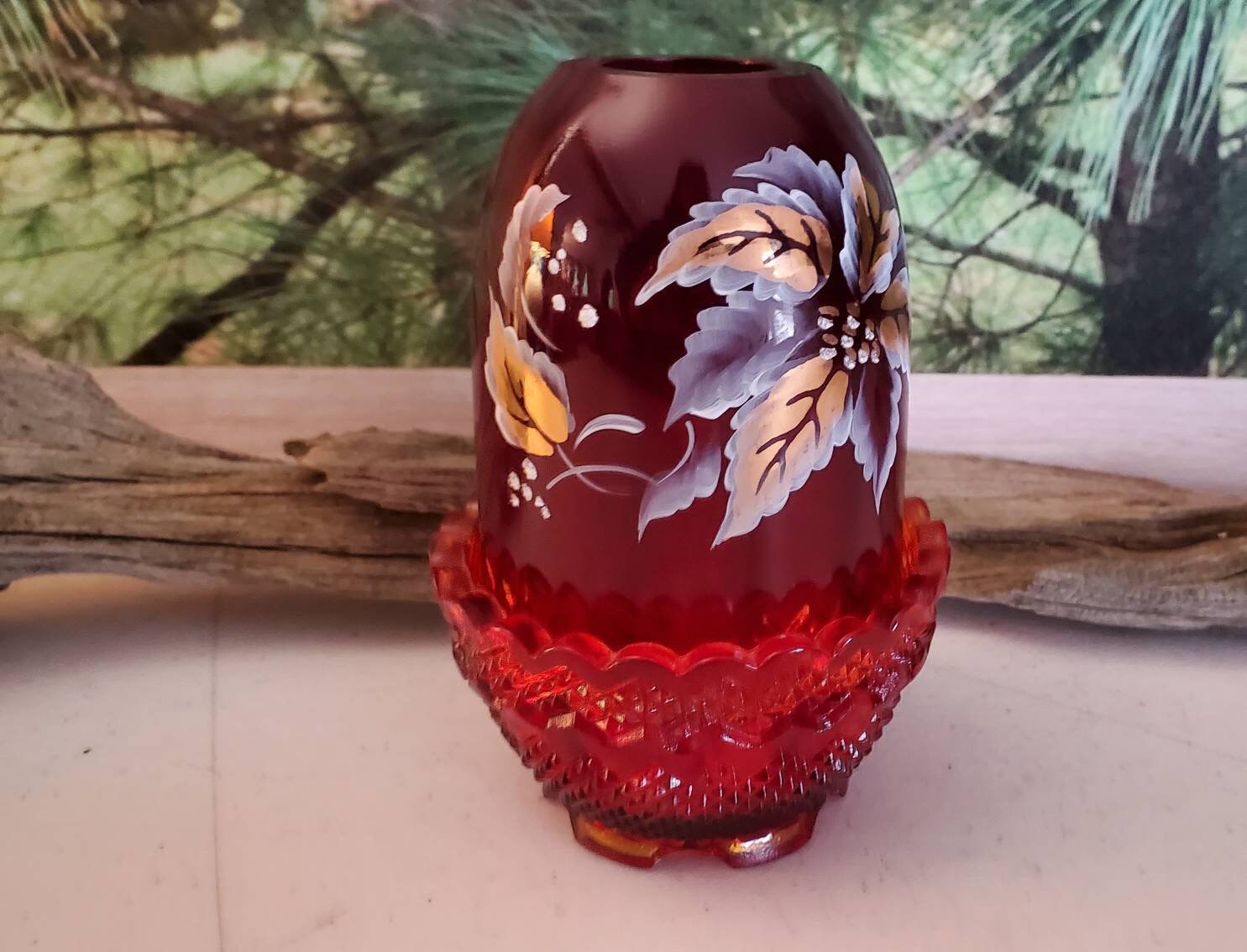Red on sale fairy lamp