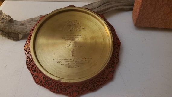 Cinnabar Plate: 