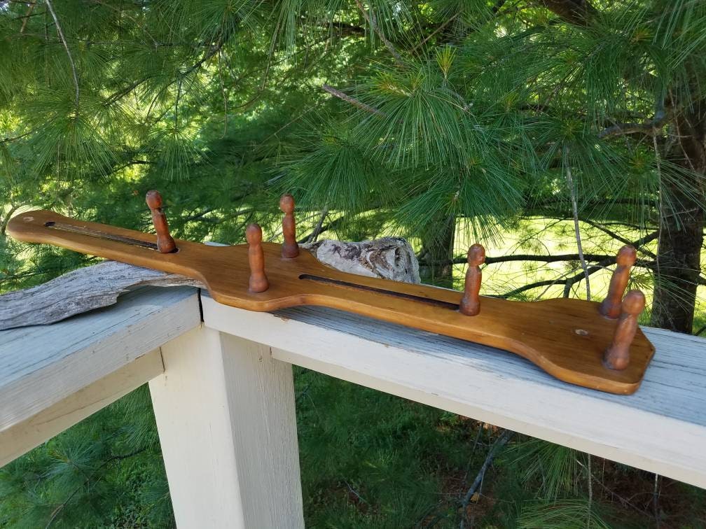 Double Plate Holder Rack Wood Wickford Woods Tulsa Spring Etsy