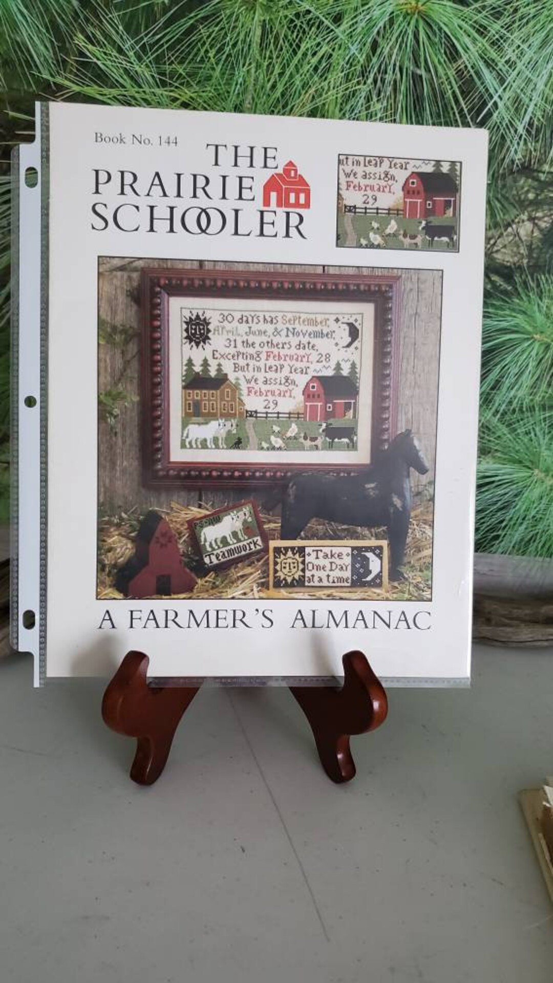 The Prairie Schooler A Farmer's Almanac No. 144 Counted Cross Stitch
