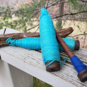 Set of 3 Antique Primitive Wood Thread Textile Spools / Rustic - Etsy