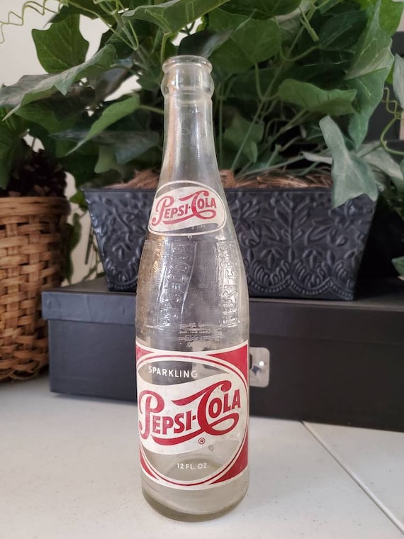 Vintage 1957 Pepsi-cola Bottle: St. Louis Collectible Glass