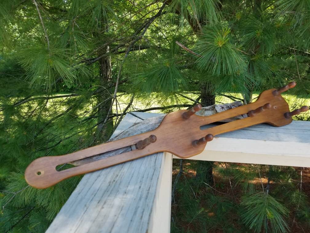 Double Plate Holder Rack Wood Wickford Woods Tulsa Spring Etsy