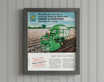 JOHN DEERE Style Vintage 5 Gallon Gas Can - REFINISHED - Etsy