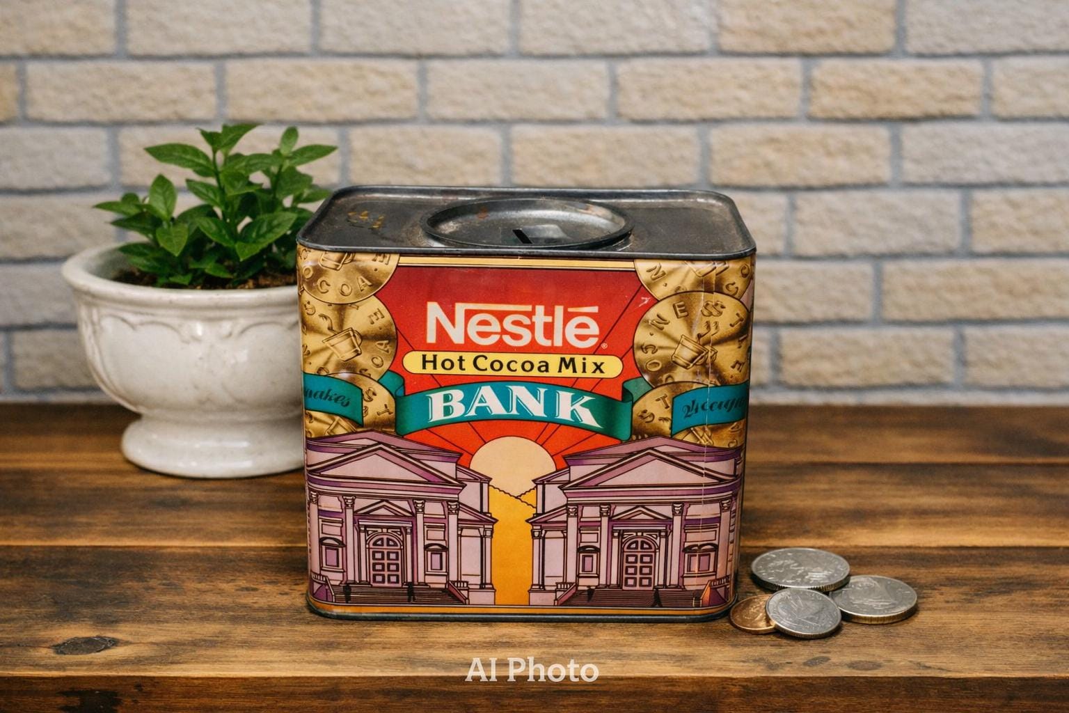 Nestles Cocoa Tin - Etsy