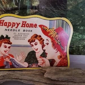Happy Home Needle Book, Made in Japan, 1950s Style, No. 536 - Etsy Happy Home Needle Book, Made in Japan, 1950s Style, No. 536 - Etsy