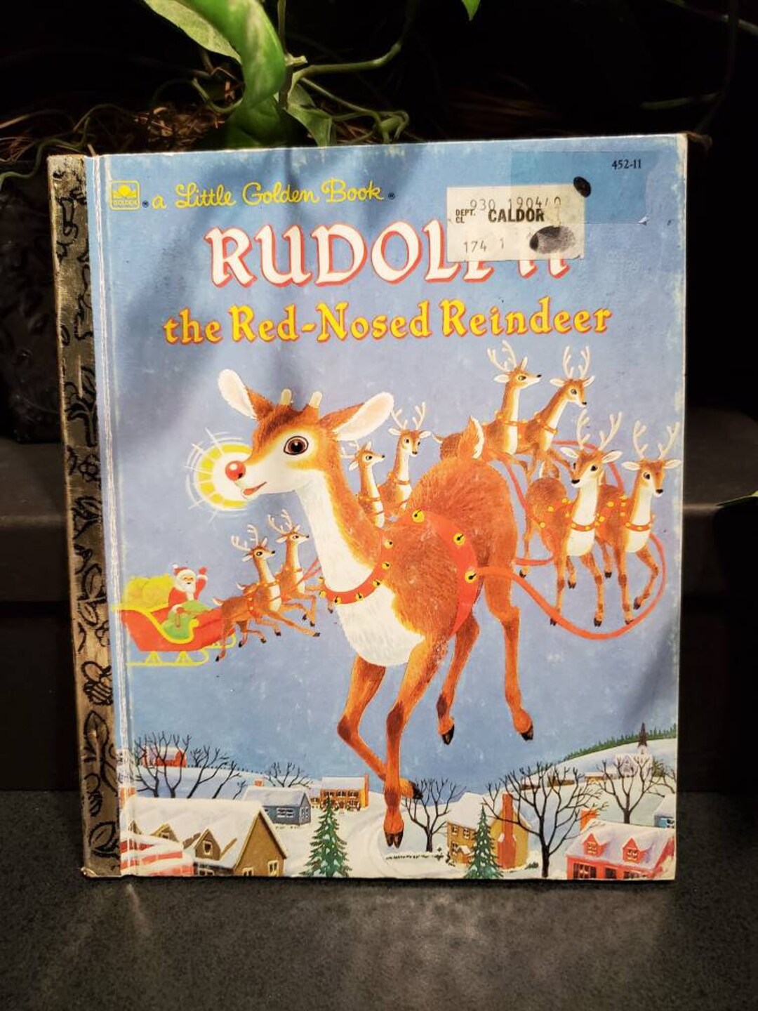 Rudolph the Red-nosed Reindeer A Little Golden Book 1976 / Collectible ...