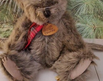 Vintage, Elegante by Dakin, High Class Stuffed Animal, Teddy Bear