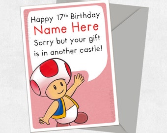 Super Mario Age 4 Birthday Card – Promotions - View #7