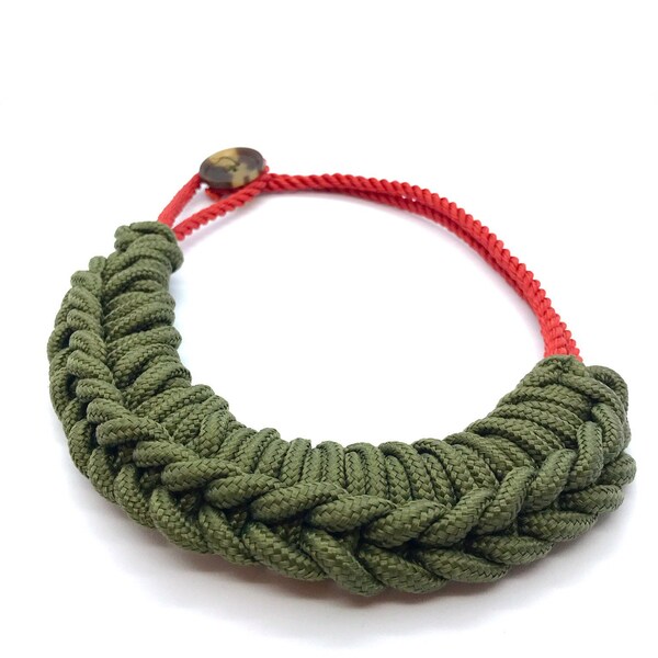 Paracord Necklace Etsy