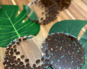 Coffee Lover Resin Coasters