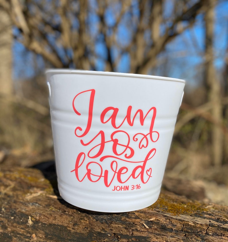 Bible Verse Easter Basket/Bucket Perfect for adults teens Etsy