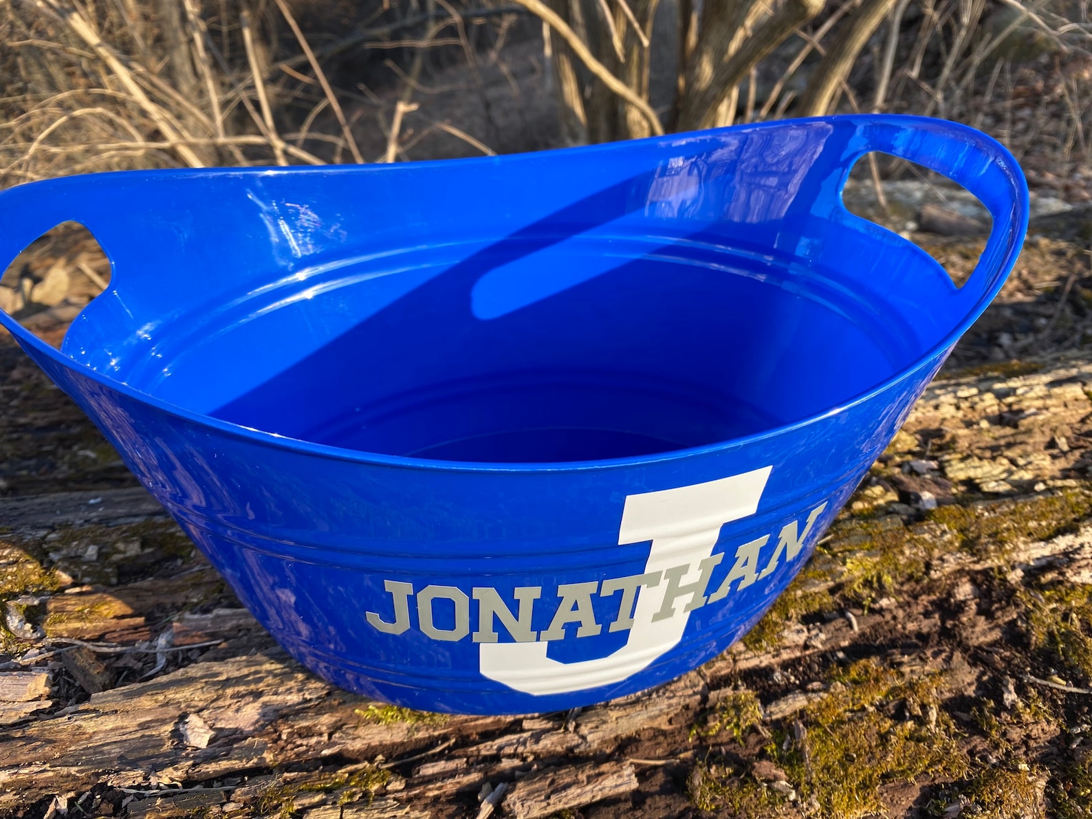 Personalized Basket With Initial & Nameeaster Baskets Etsy