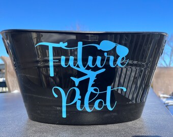 Future Pilot, Senior 2024, Graduation Gift Baskets, Graduation Aviation, Pilot