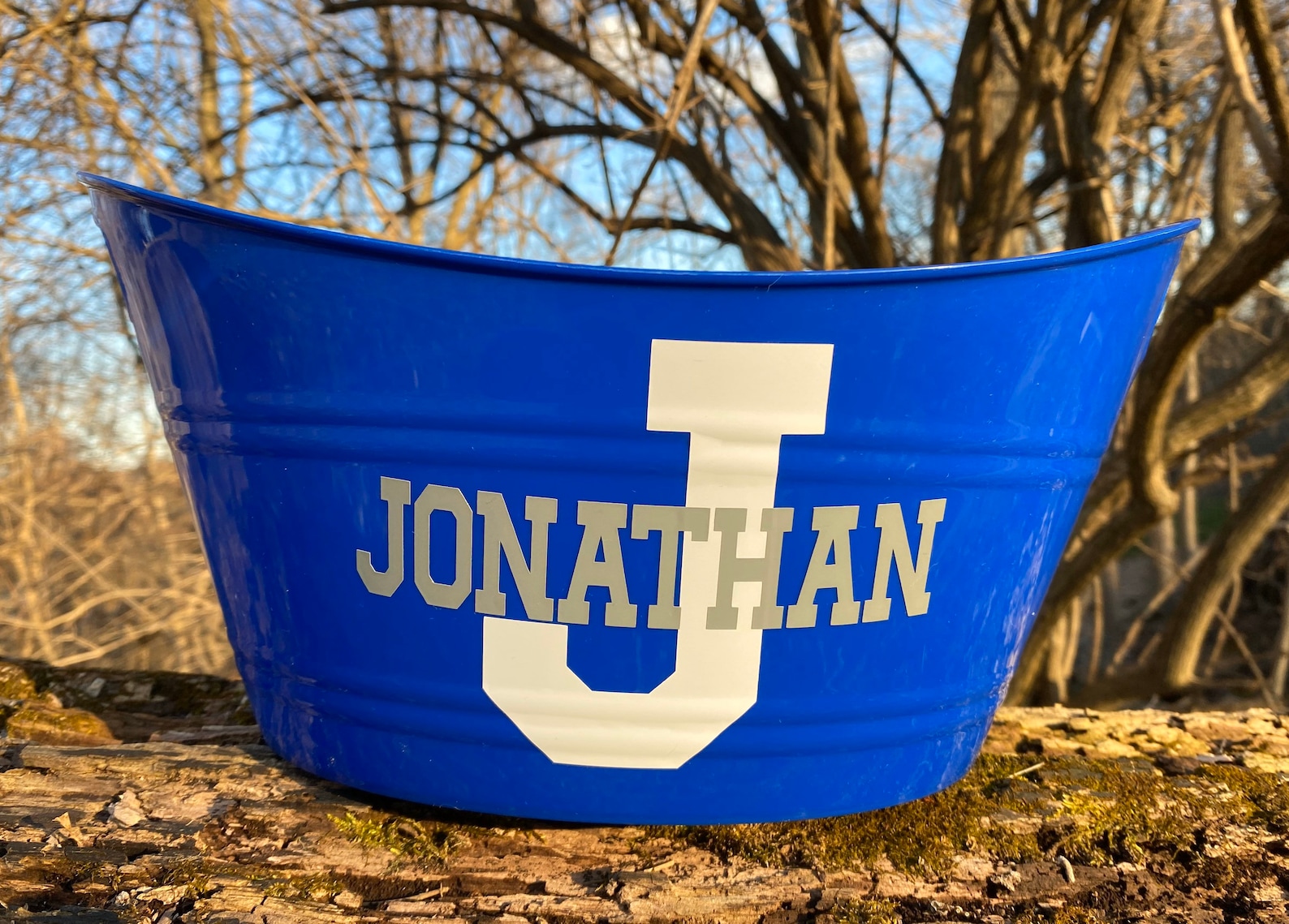 Personalized Basket With Initial & Nameeaster Baskets Etsy