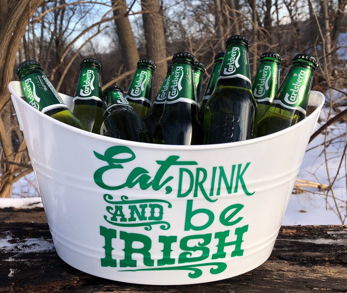 Eat Drink and Be Irish Basketsperfect for St. Patrick's Etsy
