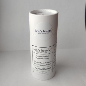 Maximum Strength Vegan Natural Deodorant Three Sizes 72 hour Odor Protection Coconut Free Deodorant Plant-Derived Fragrance image 2