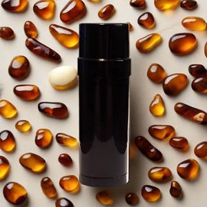 Amber Natural Deodorant: 72-Hour Odor Protection, Vegan & Coconut-Free