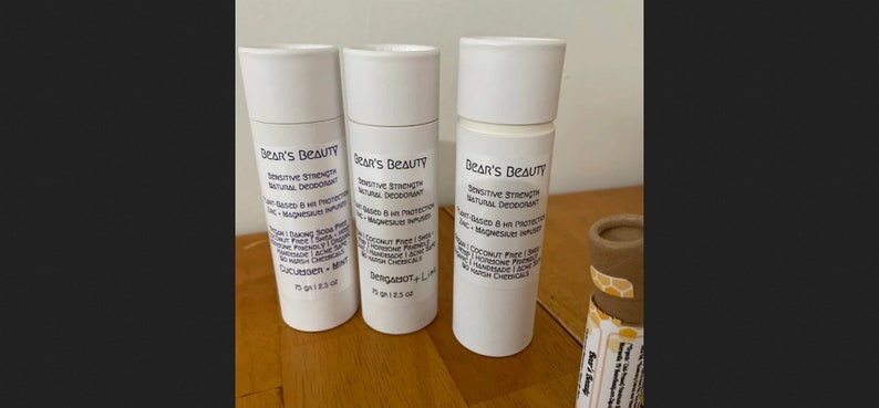 Etsy deodorant sticks