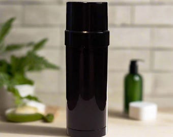 Max Strength Vegan Natural Deodorant 3oz, Dual Zinc, 72-Hour Odor Protection, Coconut-Free, handmade in USA, Shipped from Colorado
