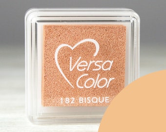 Bisque / Bisquit // Tampon encreur Versa Color // 2,5 x 2,5 cm