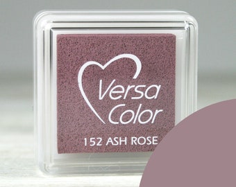 Ash Rose // Ink Pad Versa Color // 2.5 x 2.5 cm