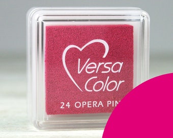 Opera Pink / Fuchsia // Stempelkissen Versa Color // 2,5 x 2,5 cm