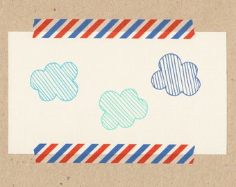 Stamp small cloud // stamp 2 x 2 cm