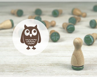 Mini Stamp Owl