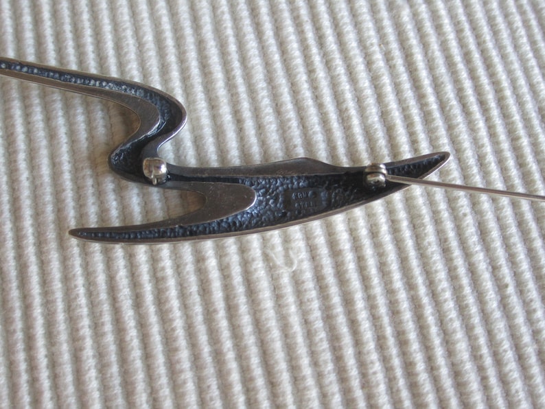 Sterling Silver Pin Vintage STERLING Silver BROOCH Free Shipping Family Heirloom
