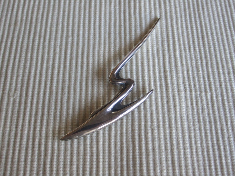 Sterling Silver Pin Vintage STERLING Silver BROOCH Free Shipping Family Heirloom