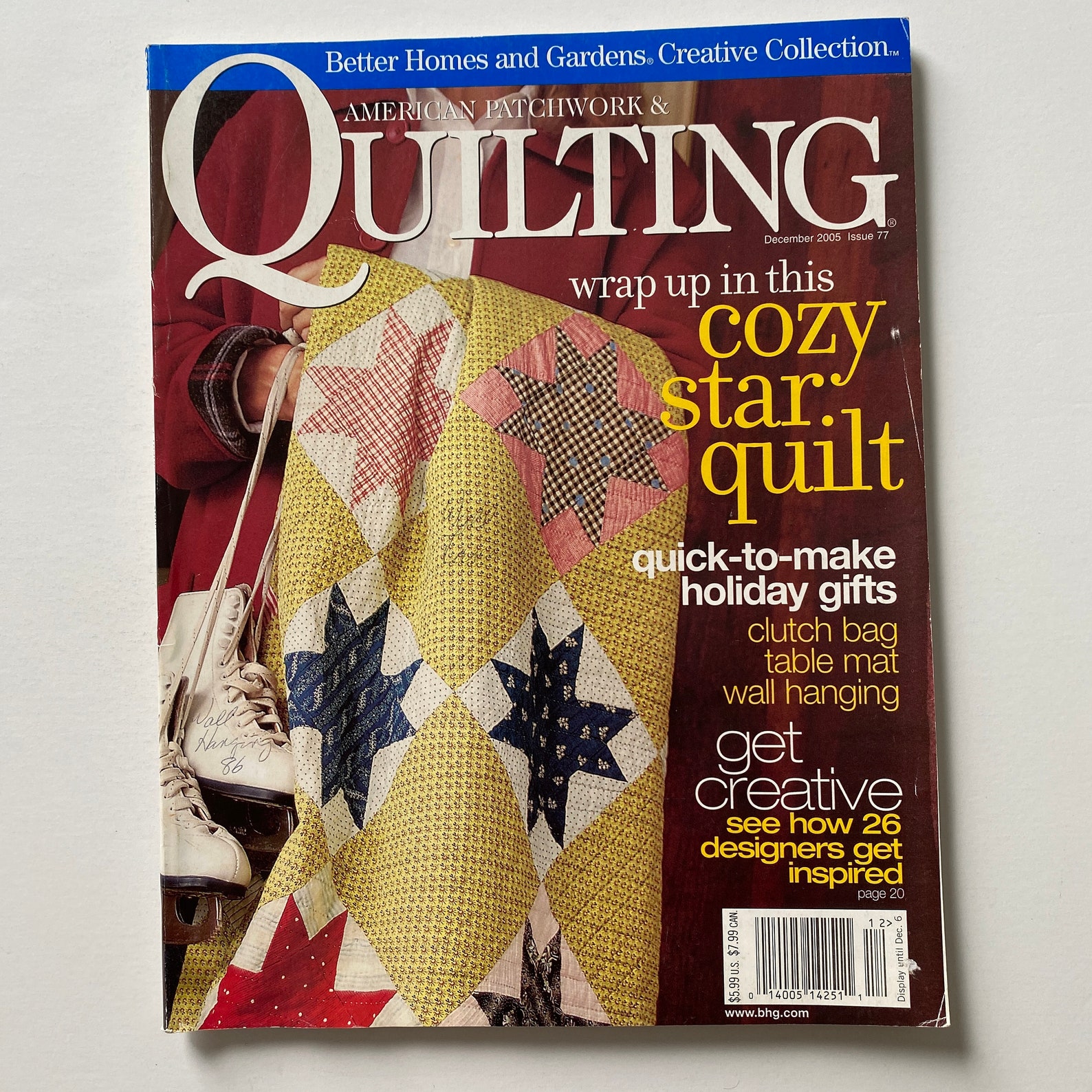 American Patchwork & Quilting Magazines Dec 2005 and Apr Etsy