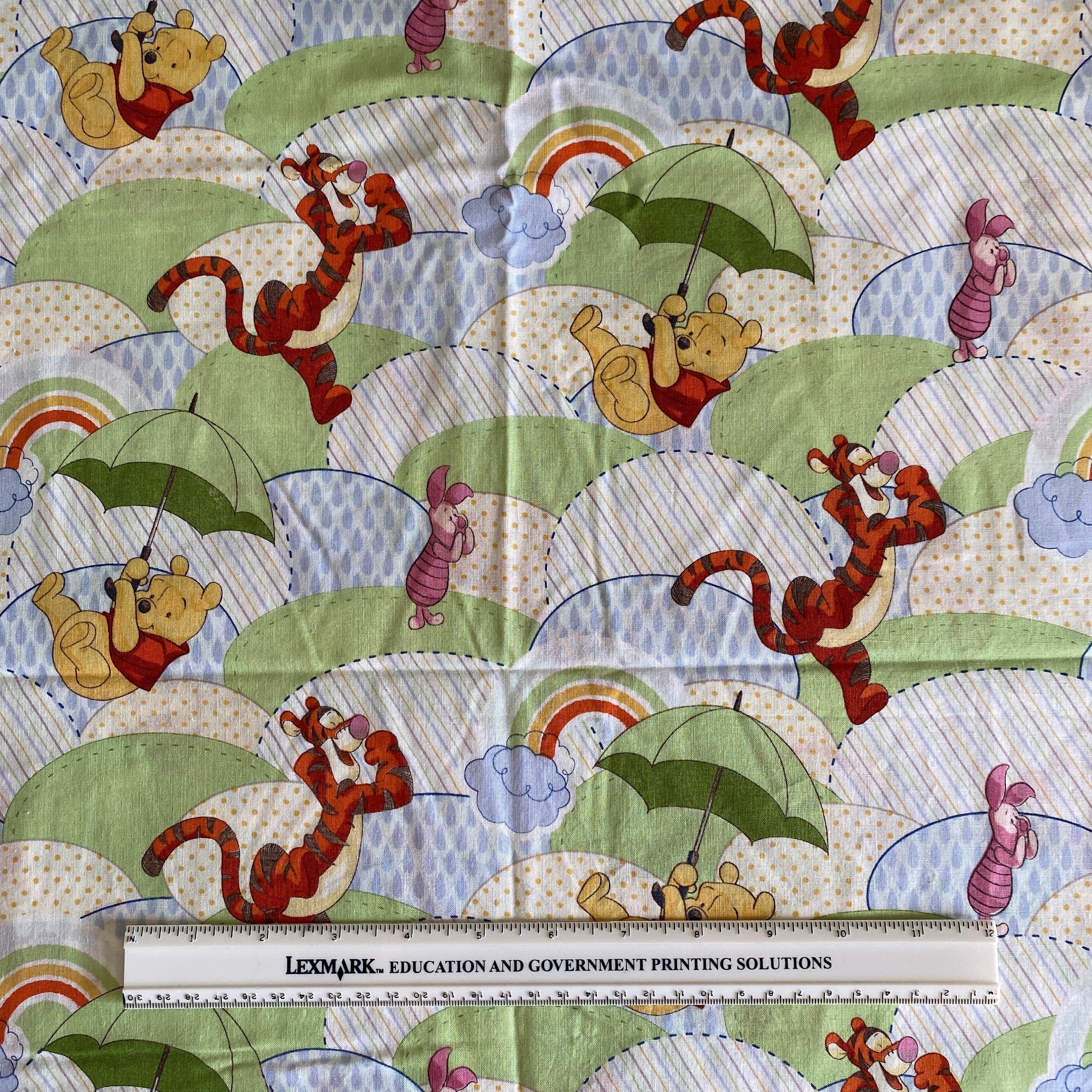 Rainbow Winnie the Pooh Baby Shower Gift Wrap, Umbrella Winnie the Pooh  Gift Wrap, Pastel Winnie the Pooh and Friends Wrapping Paper Sheets 