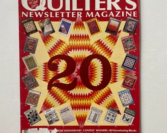 Vintage, September 1989, Quilter's Newsletter Magazine (Used)