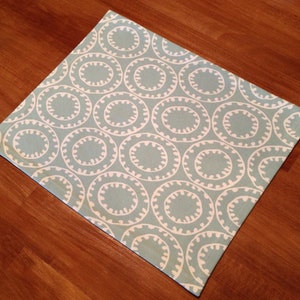 Iceberg Blue Cotton Fabric: P. Kaufmann Indoor Outdoor Upholstery Material