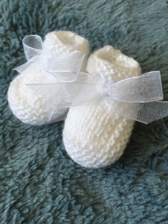 tiny baby booties