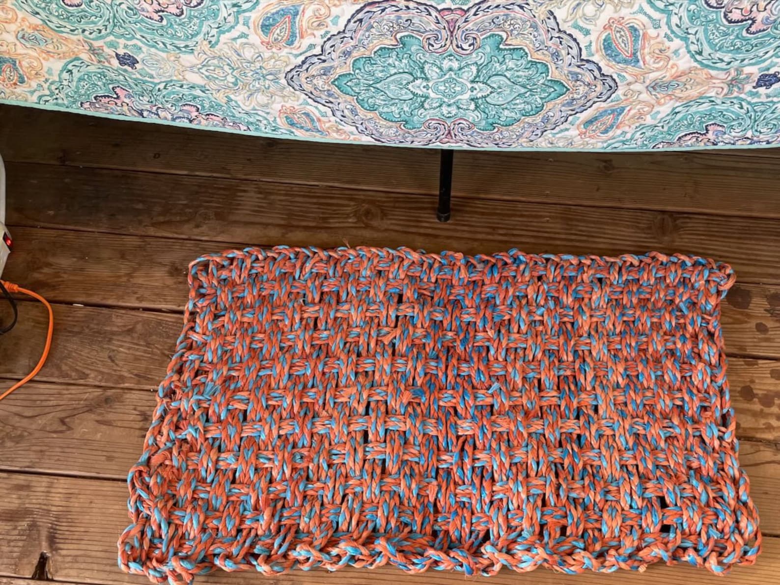 Recycled, Upcycled Baling Twine Rugs and Mats - Etsy