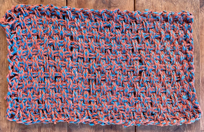 Recycled, Upcycled Baling Twine Rugs and Mats - Etsy