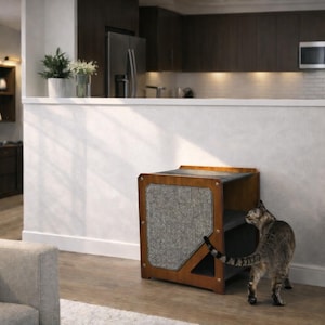 Cat Tree, Cat Furniture, Cat Bed, Modern Cat Furniture, Cat Scratching Pad, Cat Scratcher, Cat Hammock, Cat Tower, Cat Condo, Cat Bridge