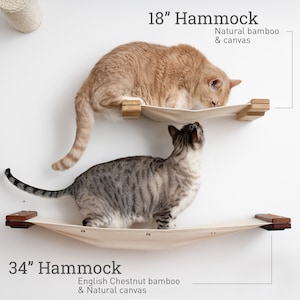 Cat Hammock Cat Bed Cat Furniture Cat Shelves Cat Shelf Cat Hammock Cat Tower Cat Wall Bed Cat Tree Cat Fun Catastrophic Creations image 1