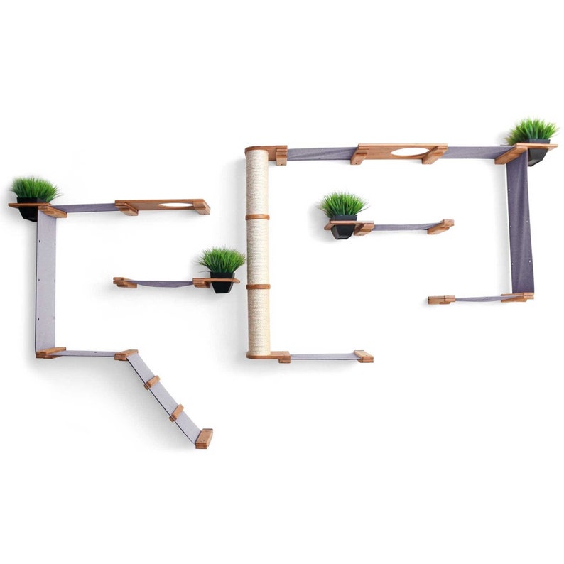 Gardens Cat Condo Cat Furniture Cat Wall Furniture Cat Etsy