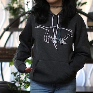 Hoodie Bronson Pencil Drawing by Ferhat Edizkan Hoodie Cat Lover Cat Printed Hoodie Sweatshirt Hoodie Pullover | Catastrophic Creations