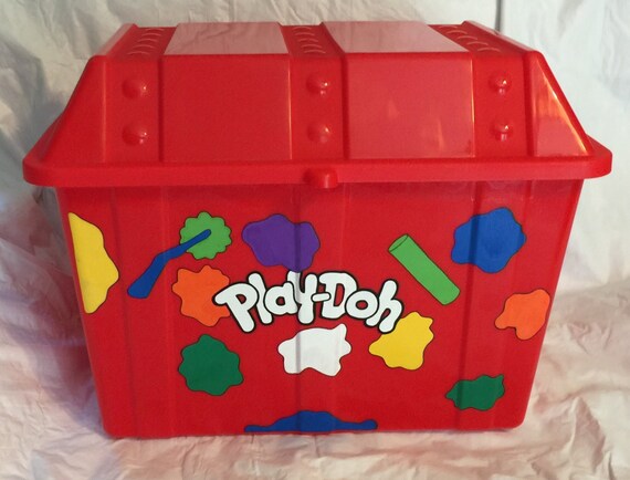 plastic treasure chest storage box