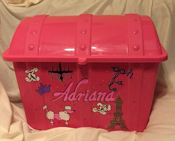 treasure chest toy box plastic