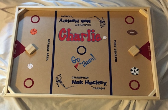 Personalized Nok Hockey Etsy