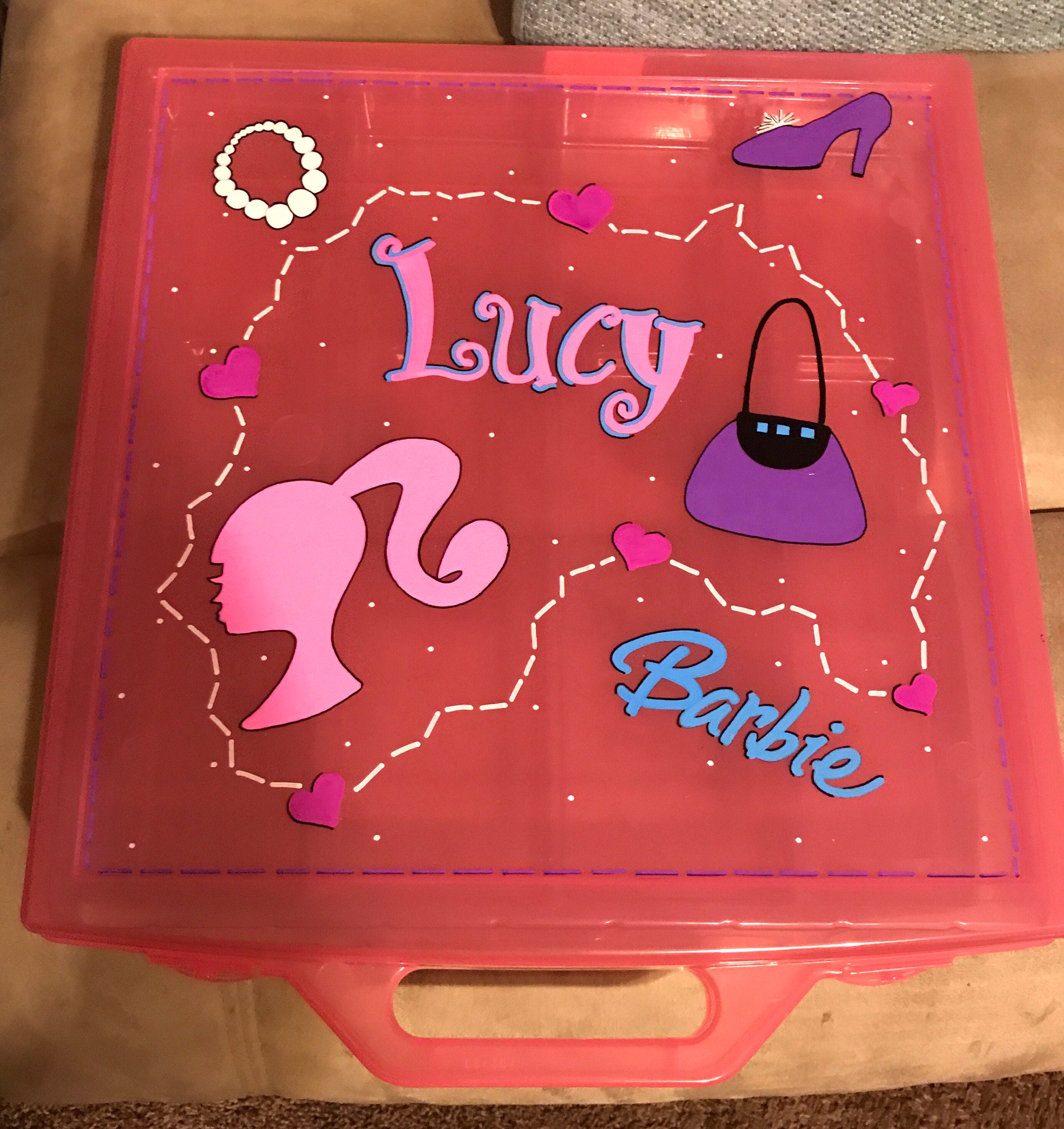 Doll storage case Etsy