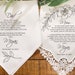 Mother and Dad of the Bride handkerchief Set from the Bride, Lace Wedding handkerchief from daughter, Parent gifts from bride,Mum gift-MOB1S 